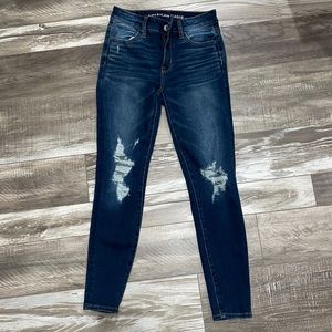 American Eagle 0S High Rise Jegging